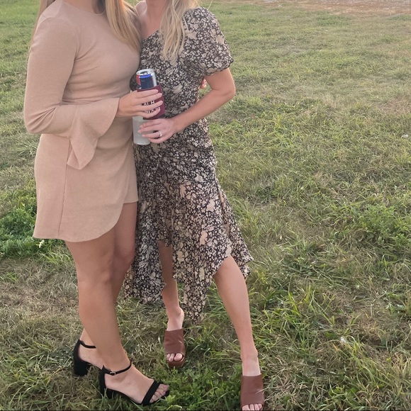 ASTR the label Santorini floral one shoulder midi dress - Picture 6 of 6